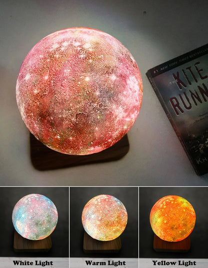 Levitating Galaxy Lamp